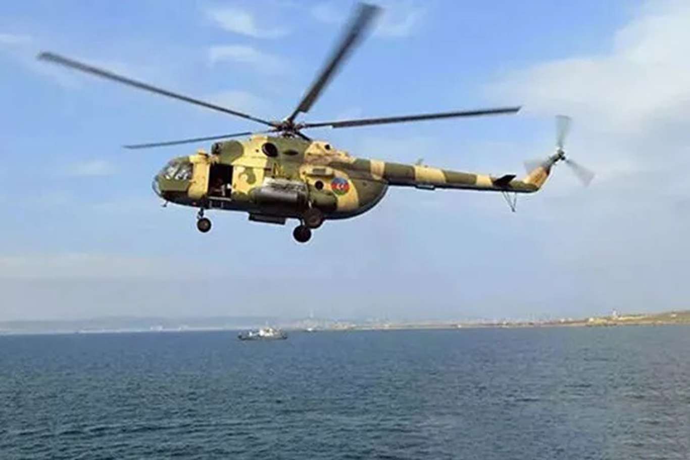 Army helicopter crashes in Khizi region of Azerbaijan